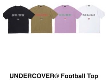 品質一番の 新品未使用SサイズSMALL2023undercoversupremeFootballTop