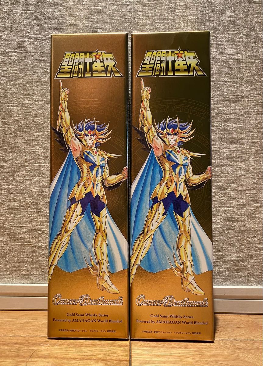長濱蒸留所 聖闘士星矢 ゴールドセイント ウイスキーシリーズ 2本