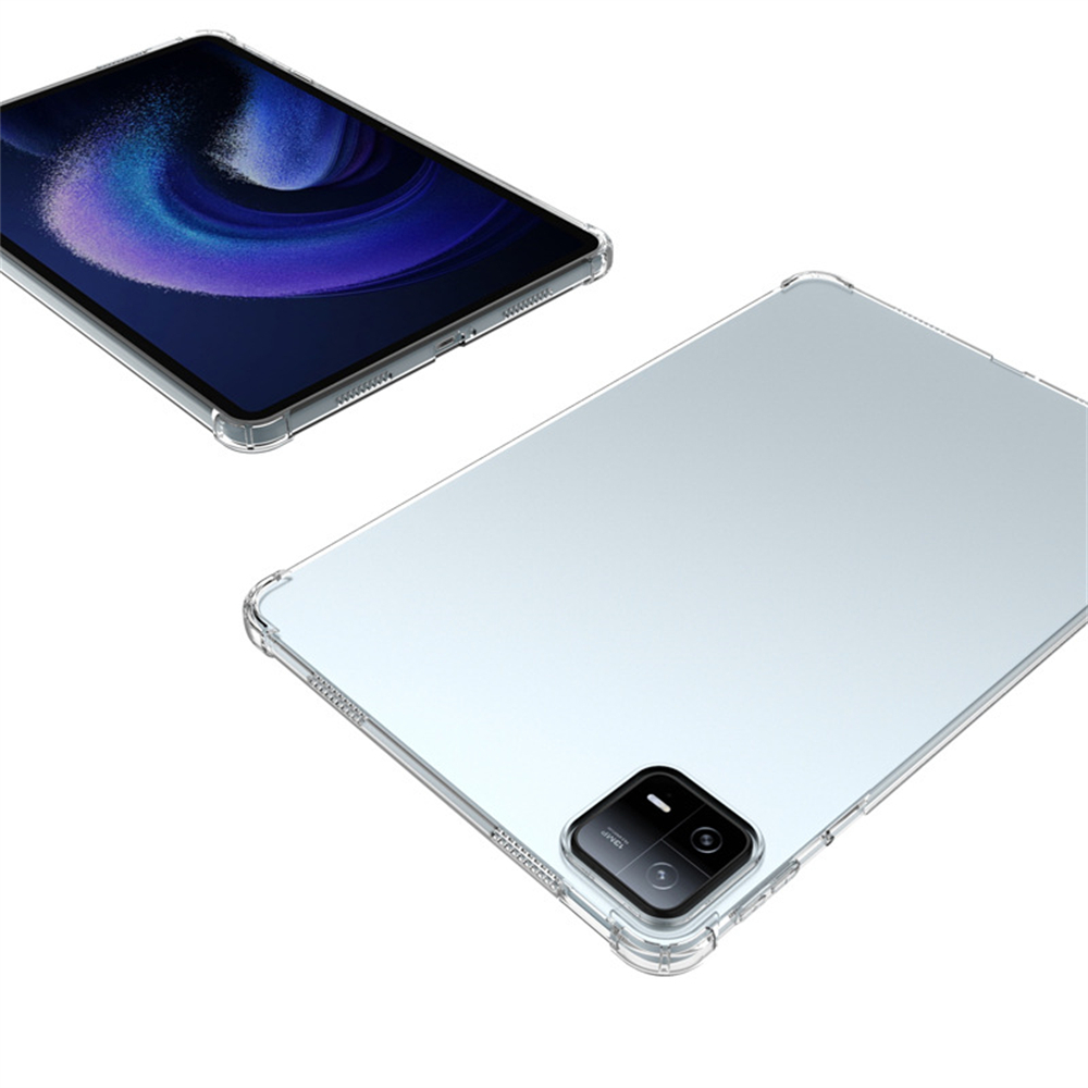 Xiaomi Pad 6 6Pro ケース タブレット ソフトケース エアクッション シャオミパッド TPU透明ケース クリア 薄型 軽型カバー 衝撃吸収 シン_画像3