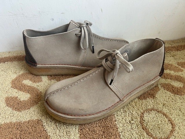  Portugal производства Clarks десерт Trek Sand uk8 us9 шнур 