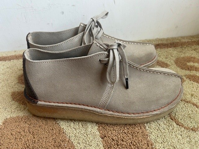  Portugal производства Clarks десерт Trek Sand uk8 us9 шнур 