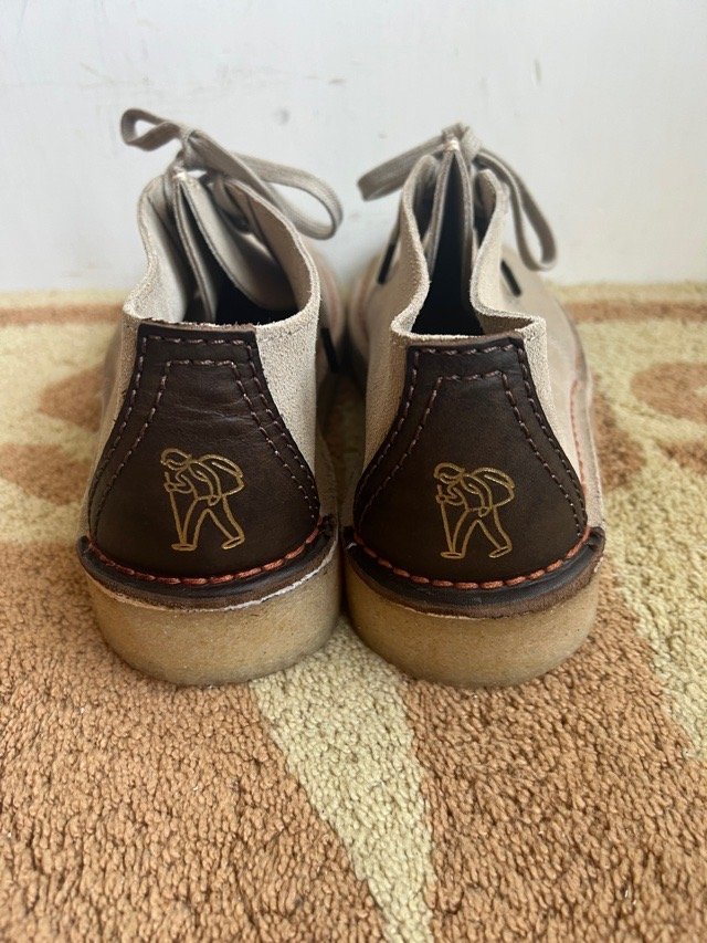  Portugal производства Clarks десерт Trek Sand uk8 us9 шнур 