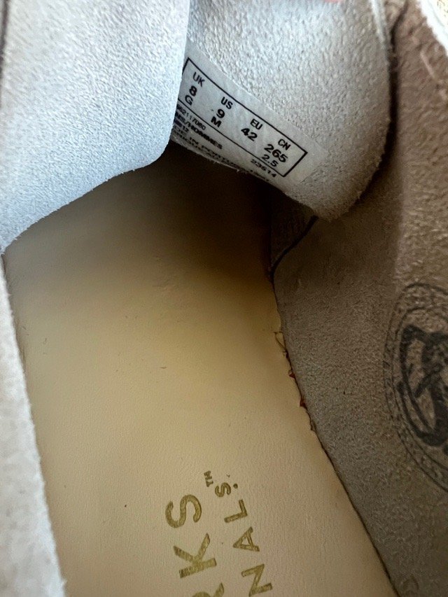  Portugal производства Clarks десерт Trek Sand uk8 us9 шнур 