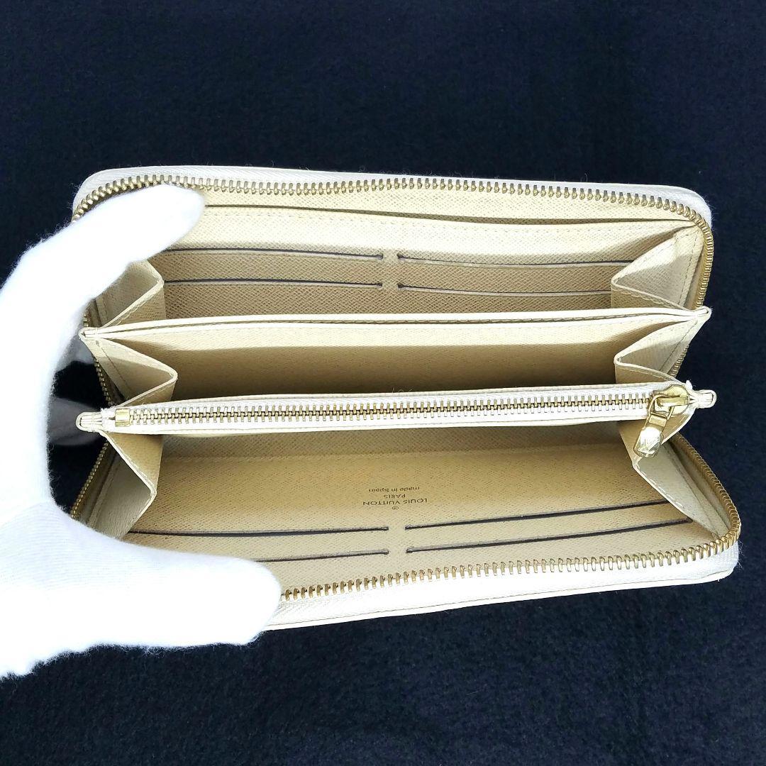 専用 ルイヴィトン ジッピー・ウォレット 長財布 ホワイト-