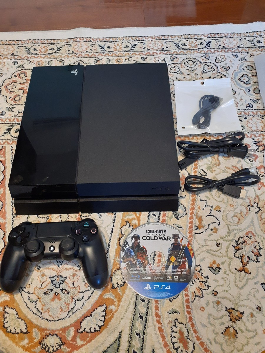 良品 PS4 CUH-1000A 500GB 本体一式 コールオブデューティ ブラック
