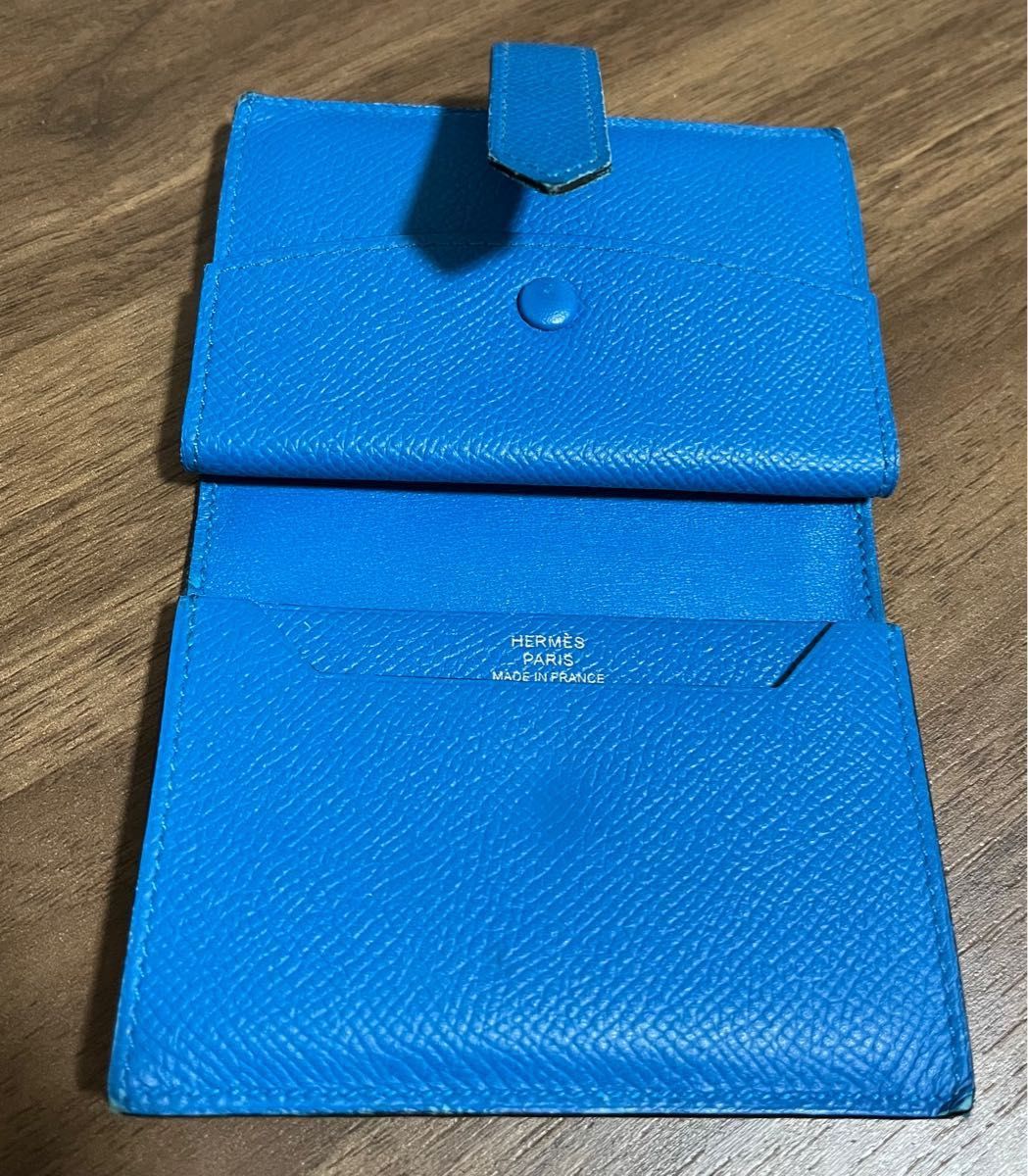HERMES エルメス カードケース 青 - 4500325A0096 エルメス カードケース フラグメントケース ブルー|Yahoo