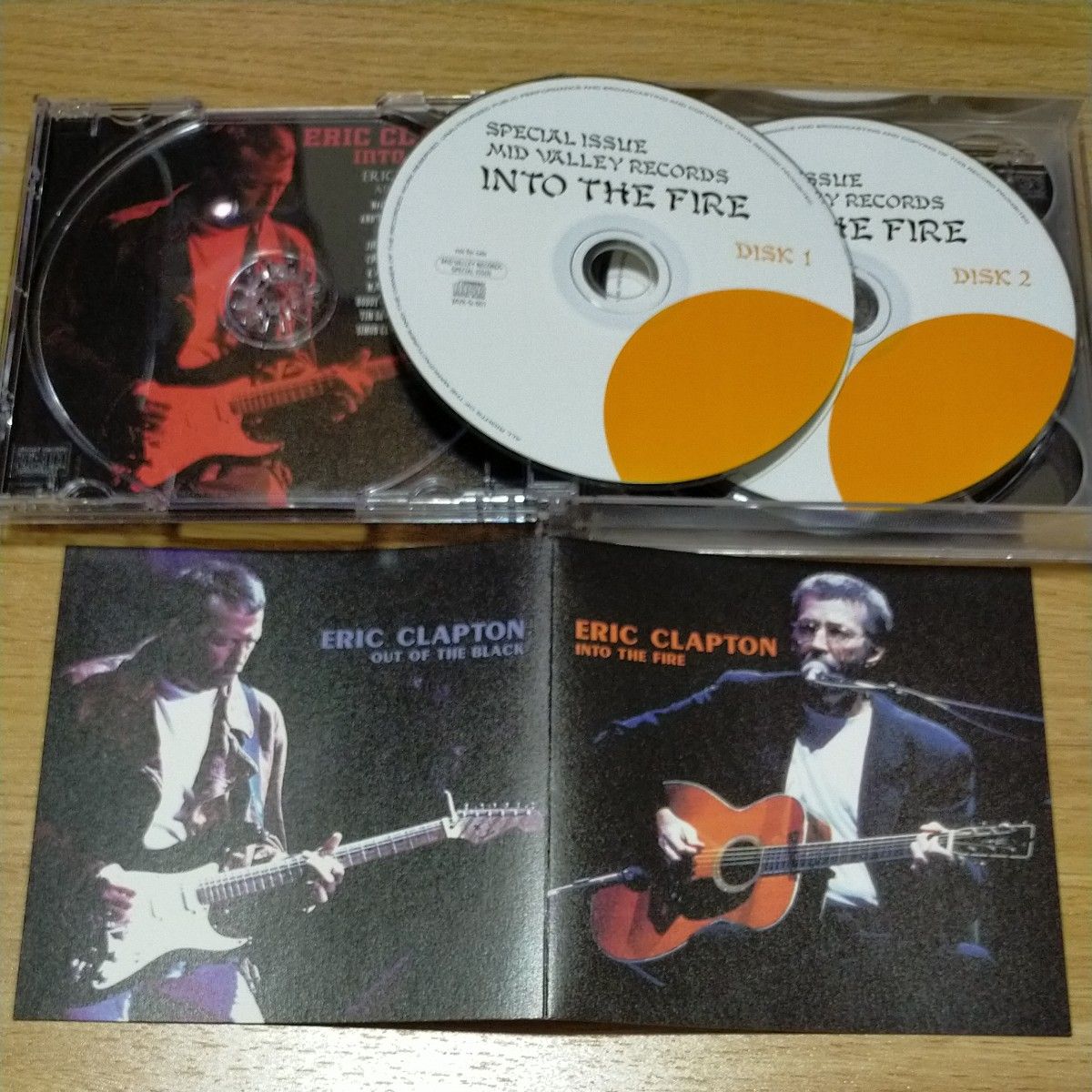 Eric Clapton  ☆  Into The Fire Out Of The Black ☆ Mid Valley ★4CD