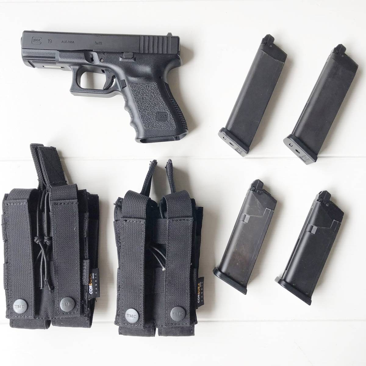 ☆ 状態良好 東京マルイ GLOCK グロック19 gen3 ガスガン マガジン4本