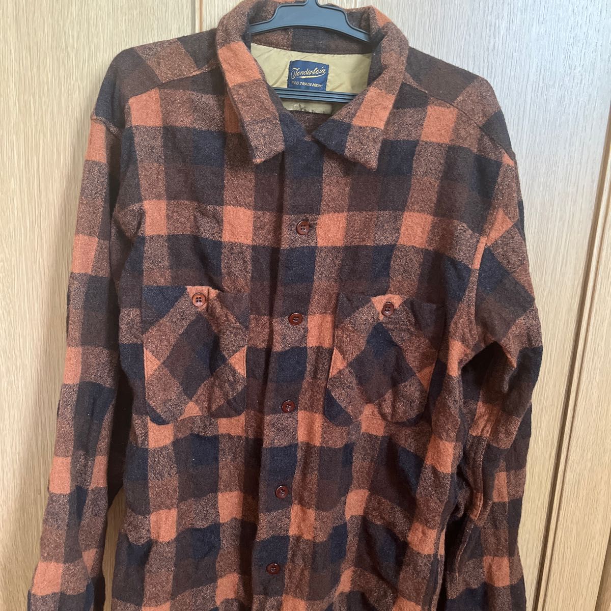 TENDERLOIN ネルシャツ チェックシャツ SHIRT チェック柄 TENDERLOIN ネルシャツ チェックシャツ SHIRT チェック柄