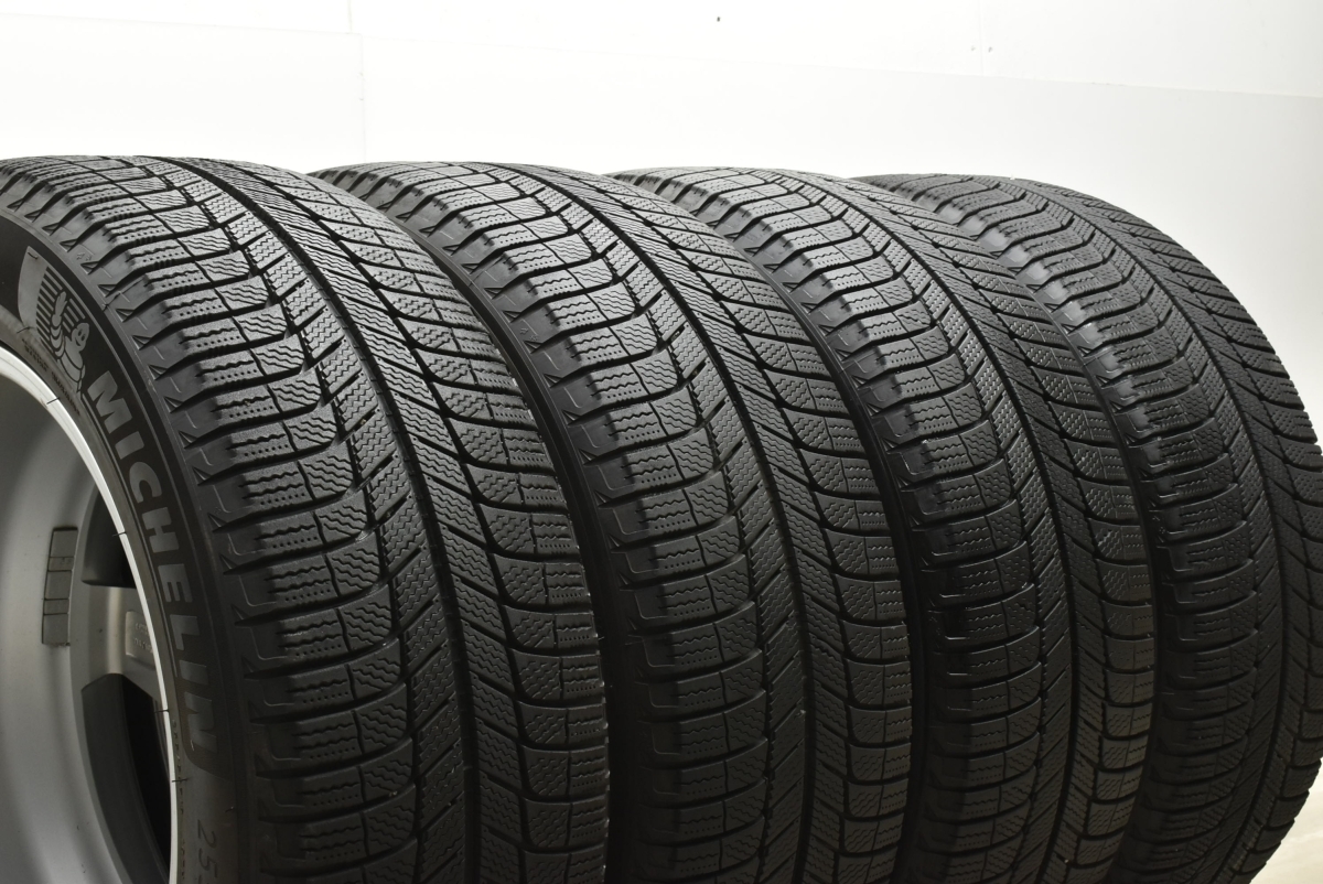 【バリ溝 美品】AGA ブルグ 19in 8.5J +56 PCD112 ミシュラン X-ICE3+ 255/50R19 ベンツ W164 Mクラス ML W251 Rクラス 即納可能 送料無料_画像7