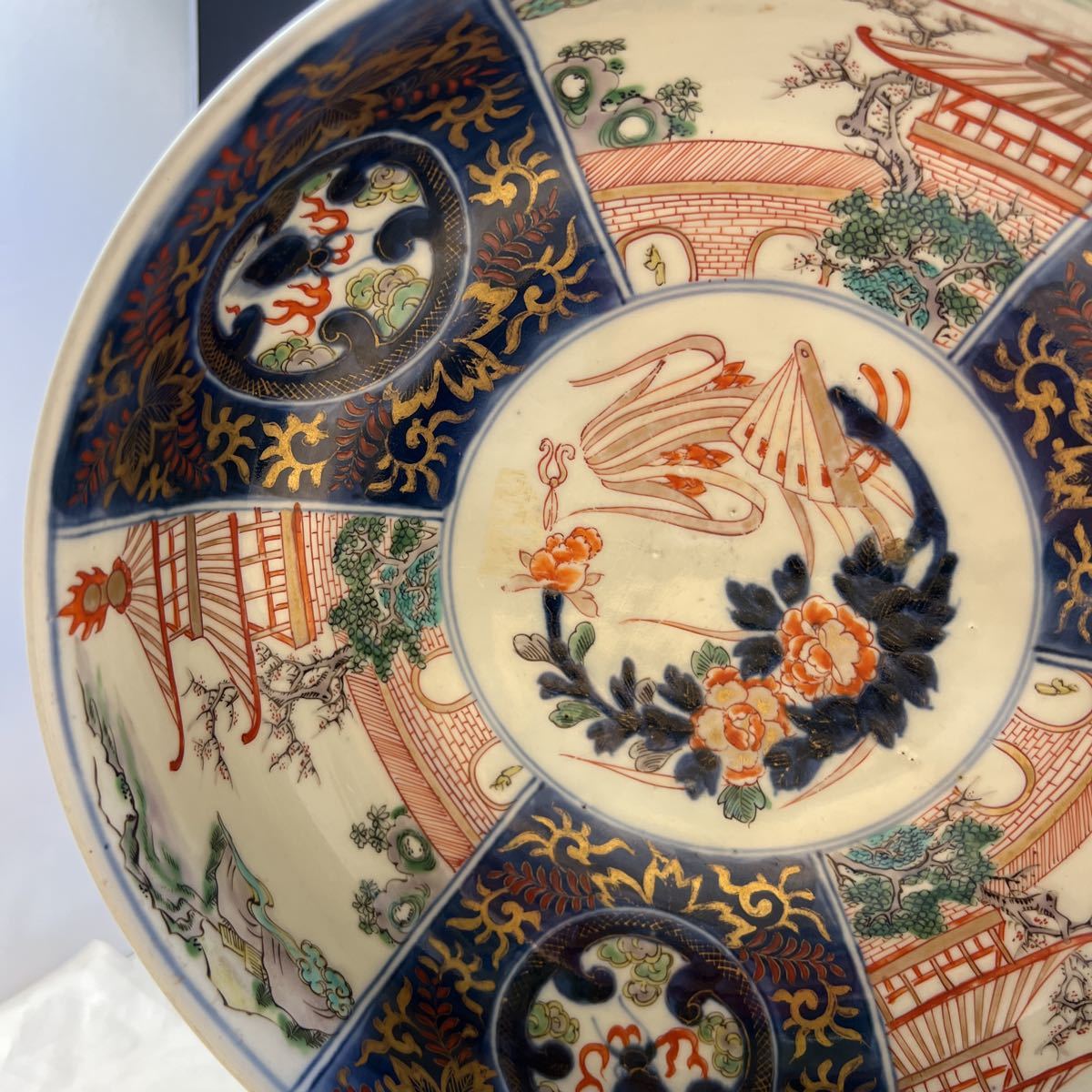 古伊万里 飾り皿 冨貴長春 お皿骨董品 | JChere雅虎拍卖代购