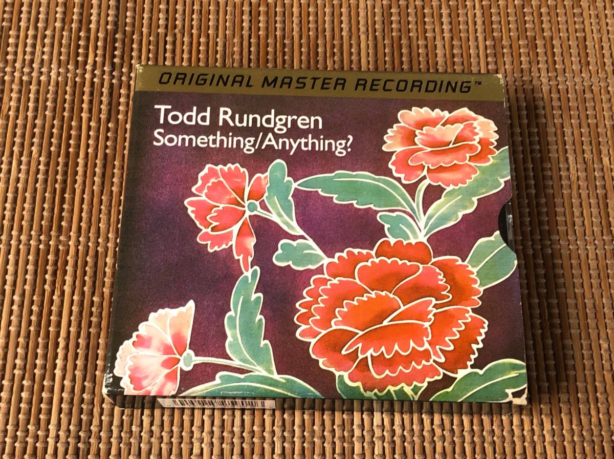 Todd Rundgren Something/Anything? 24k GOLD ゴールドCD 2枚組 mfsl mobile fidelity モービル・フィデリティ トッド・ラングレン UTOPIA_画像1