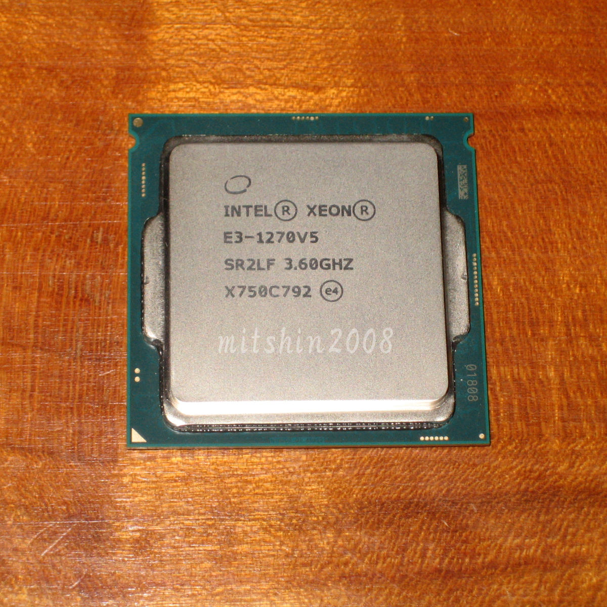 Intel Xeon E3-1270 v5 3.6GHz(TB:最大4.0GHz) LGA1151 Skylake 動作
