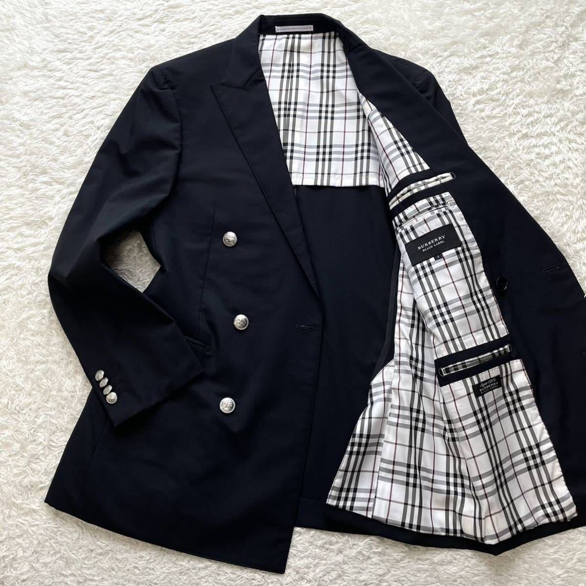 極美品◎バーバリーブラックレーベル BURBERRY BLACK LABEL ノバ