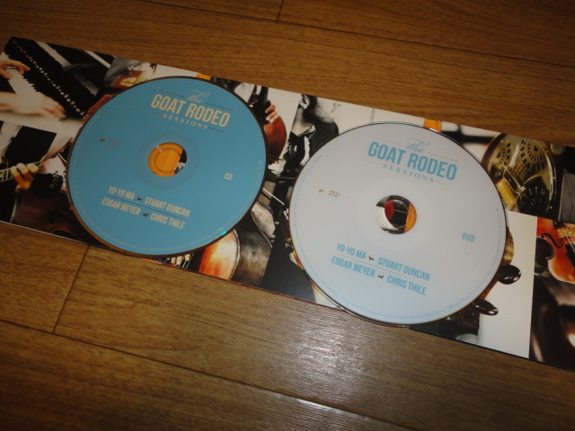 ♪CD+DVD♪Yo-Yo Ma, Stuart Duncan, Edgar Meyer, Chris Thile / The Goat Rodeo Sessions♪ヨーヨー・マ、クリス・シーリー_画像2