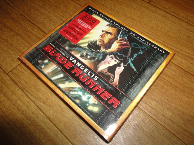 !3 sheets set!Vangelis Blade Runner Trilogy! Van ge squirrel blade Runner Special Edition 25th Anniversary soundtrack ost soundtrack