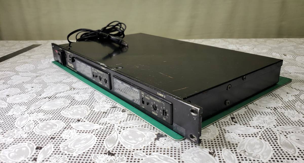 ■WM-ANT-32　WX-R820　ワイヤレスマイク用チューナー　RAMSA　松下　パナソニック　中古 800MHz帯　B,AH,AL帯　音出し確認_画像3