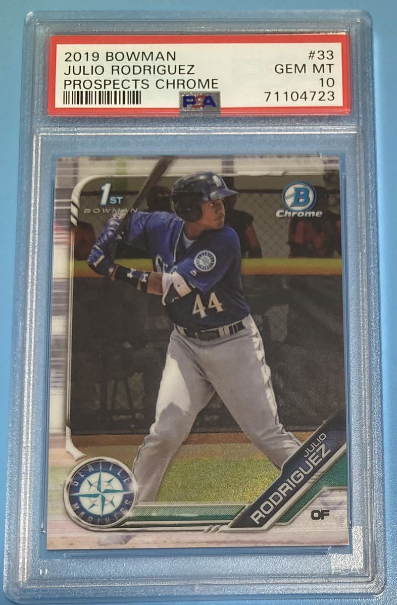 【送料関税無料】 PSA10! 2019 マリナーズ カード MLB Bowman フリオ・ロドリゲス 1st Rodriguez Julio #BCP33 Chrome Bowman Topps 【送料関税無料】 PSA10! 2019 マリナーズ カード MLB Bowman フリオ・ロドリゲス 1st Rodriguez Julio #BCP33 Chrome Bowman Topps