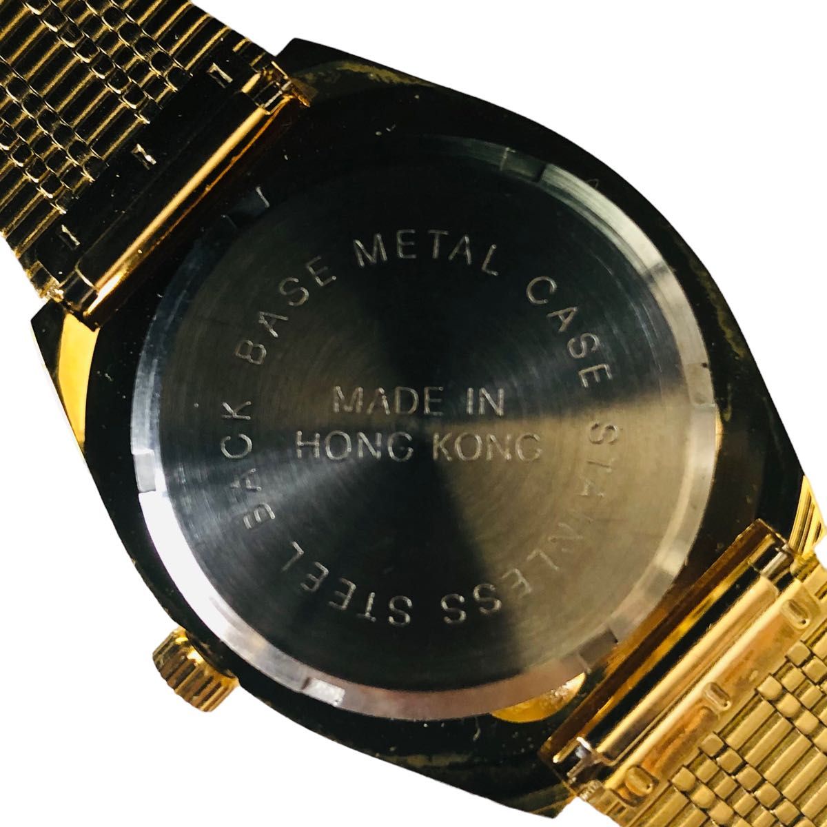 超美品 ORIGINAL 手巻き メンズ 腕時計 ゴールド アンチマグネチック 防水機能 完動品 ヴィンテージ｜PayPayフリマ