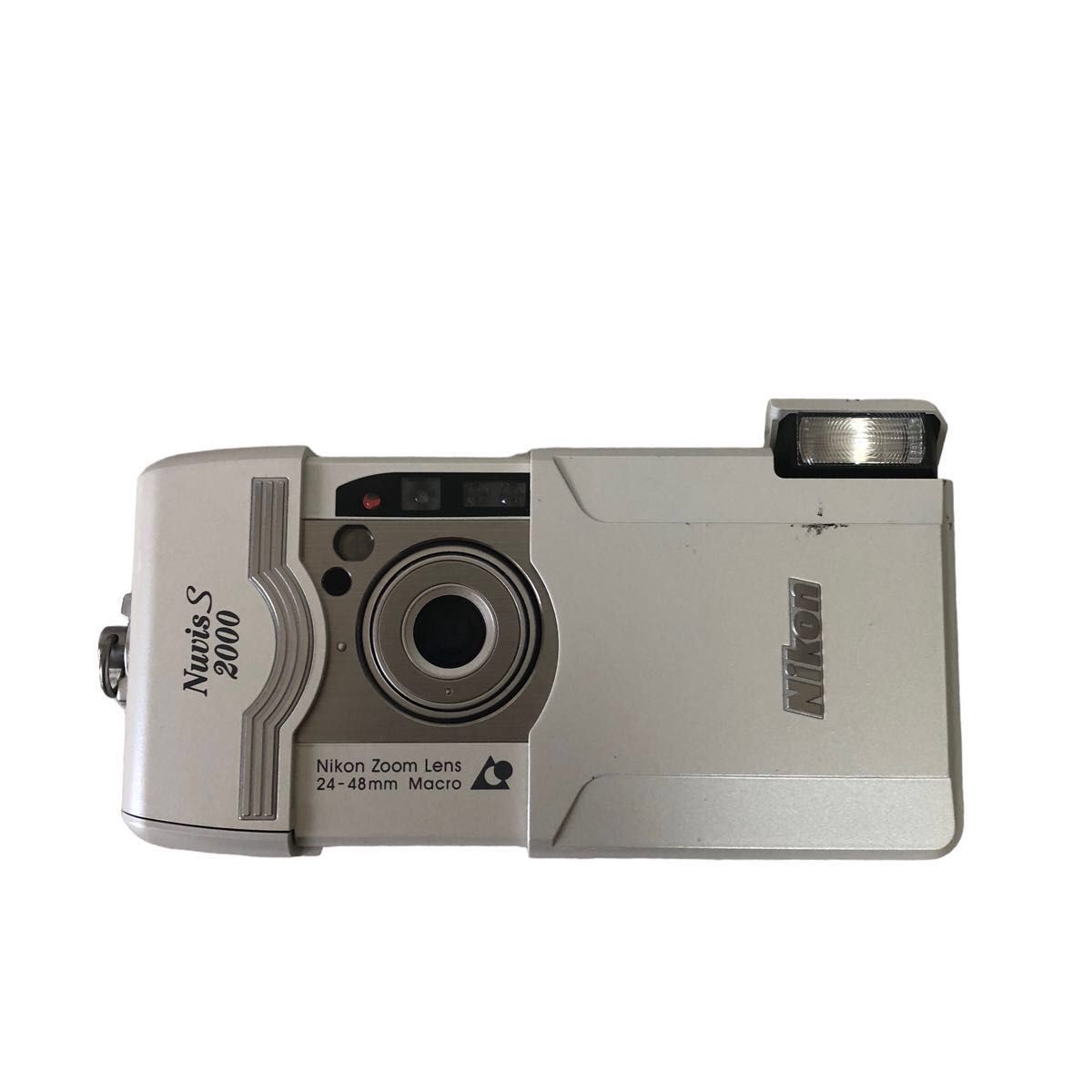 ★ ニコン Nikonフィルムカメラ Nuvis S 2000 ホワイト ズーム フラッシュ コンパクトカメラ ニュービス