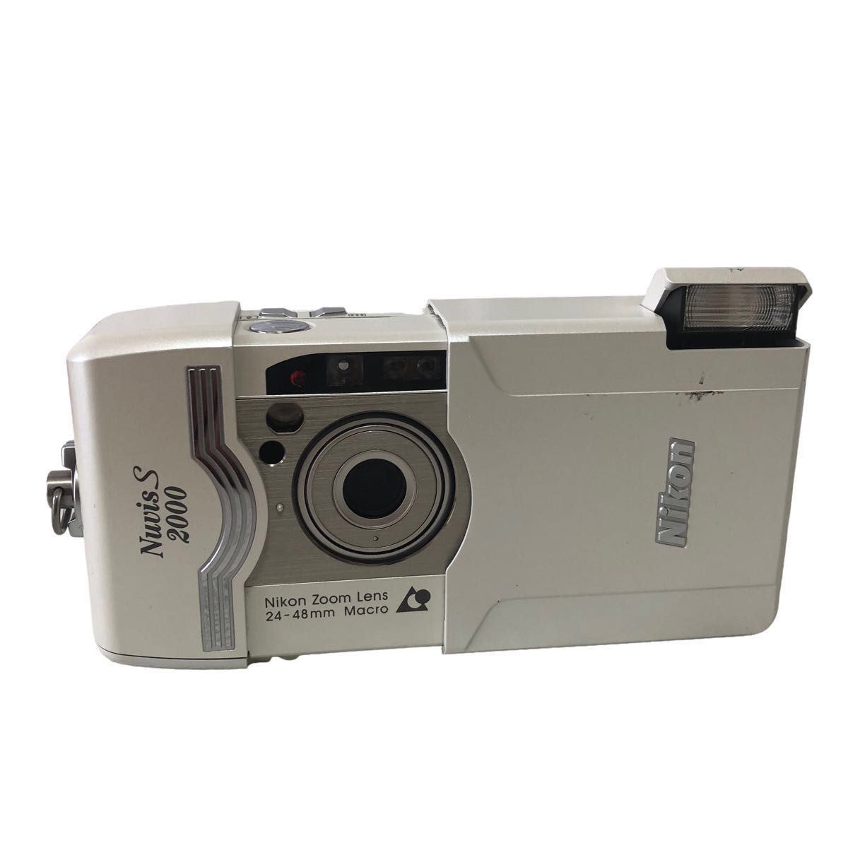 ★ ニコン Nikonフィルムカメラ Nuvis S 2000 ホワイト ズーム フラッシュ コンパクトカメラ ニュービス