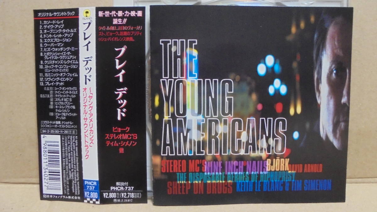 CD★映画「ヤング・アメリカンズ」Harvey Keitel,Iain Glen 他★ビョーク Play Dead 収録★The Young Americans★4枚同梱可能_画像1