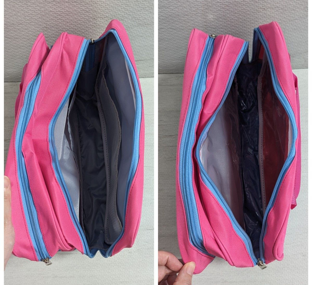 【新品】 プールバッグ ピンク 乾湿分離 ビーチバック スポーツバッグ 防水