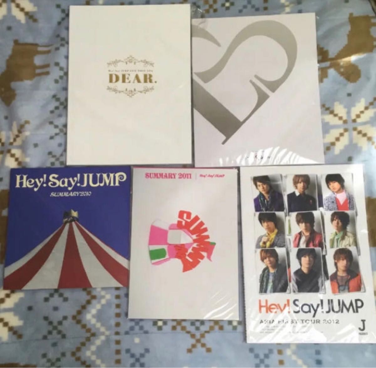 Hey!Say!JUMP パンフレット 5冊セット ツアー ライブ DEAR. ジャニーズ ライブグッズ SUMMARY SL魂