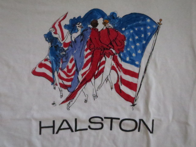 USA購入 ビンテージ ８０S ９０S スティーブンスプラウス HALSTON デザイン STEPHEN SPROUSE 白 Tシャツ VINTAGE グラフティー ART ロックT