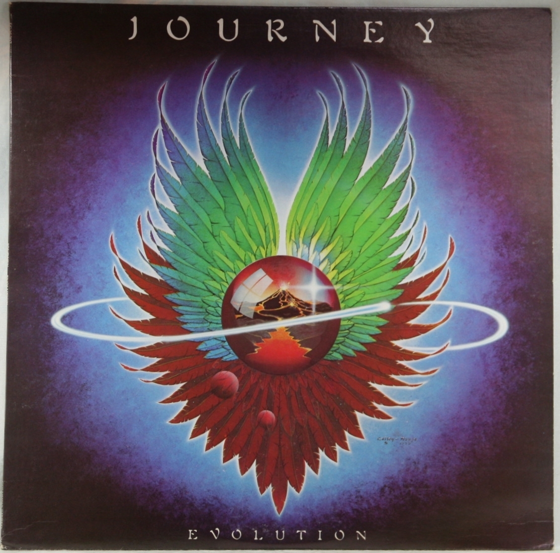 中古LP「EVOLUTION / エボリューション」JOURNEY / ジャーニー US盤_画像1