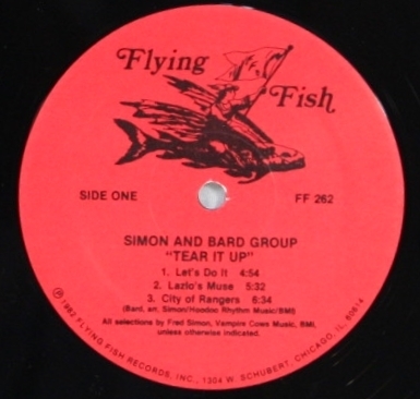 中古LP「TEAR IT UP / ティア・イット・アップ」SIMON AND BARD GROUP / サイモン　US盤_画像3