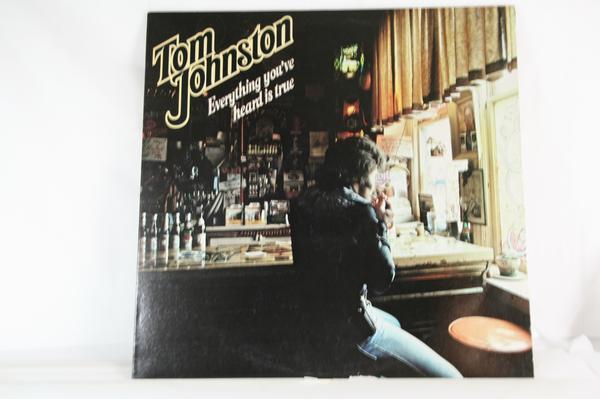 中古LP「Everything You've Heard Is True」トム・ジョンストン_画像1