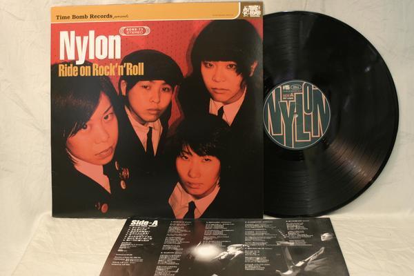 中古LP 「NYLON/RIDE ON ROCK'N ROLL」ナイロン ★TIME BOMBオリジナル_画像1