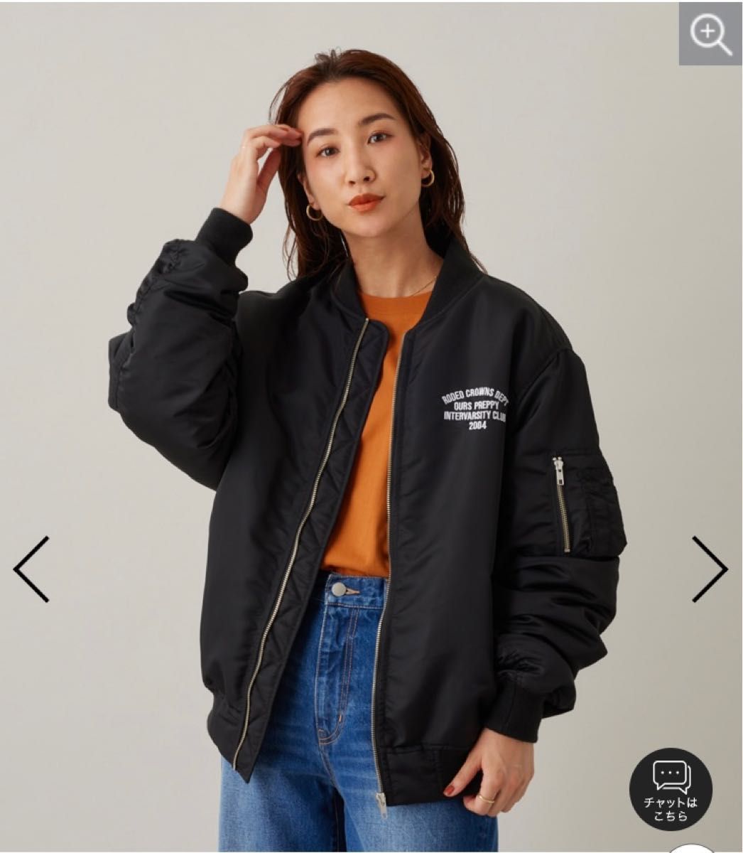 レア Rodeo crowns ロデオクラウンズ Virgin Mary College MA-1 レア Rodeo crowns ロデオクラウンズ Virgin Mary College MA-1