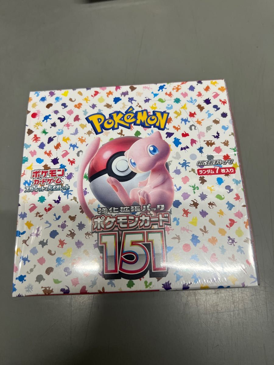 ポケモンカード 151BOX シュリンク付き｜Yahoo!フリマ（旧PayPayフリマ）