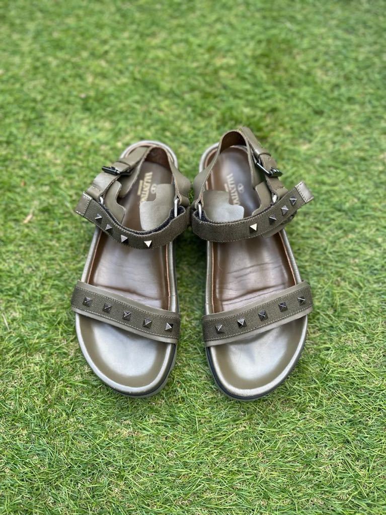 沸騰ブラドン Valentino ヴァレンティノ スタッズサンダル ストラップ