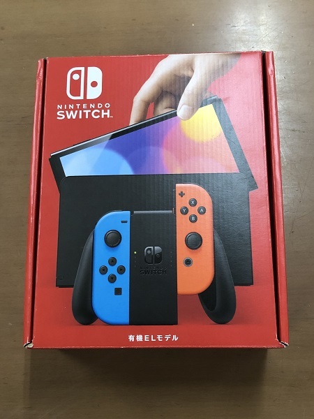 美品 】 ニンテンドー スイッチ 有機ELモデル ネオンブルー Nintendo