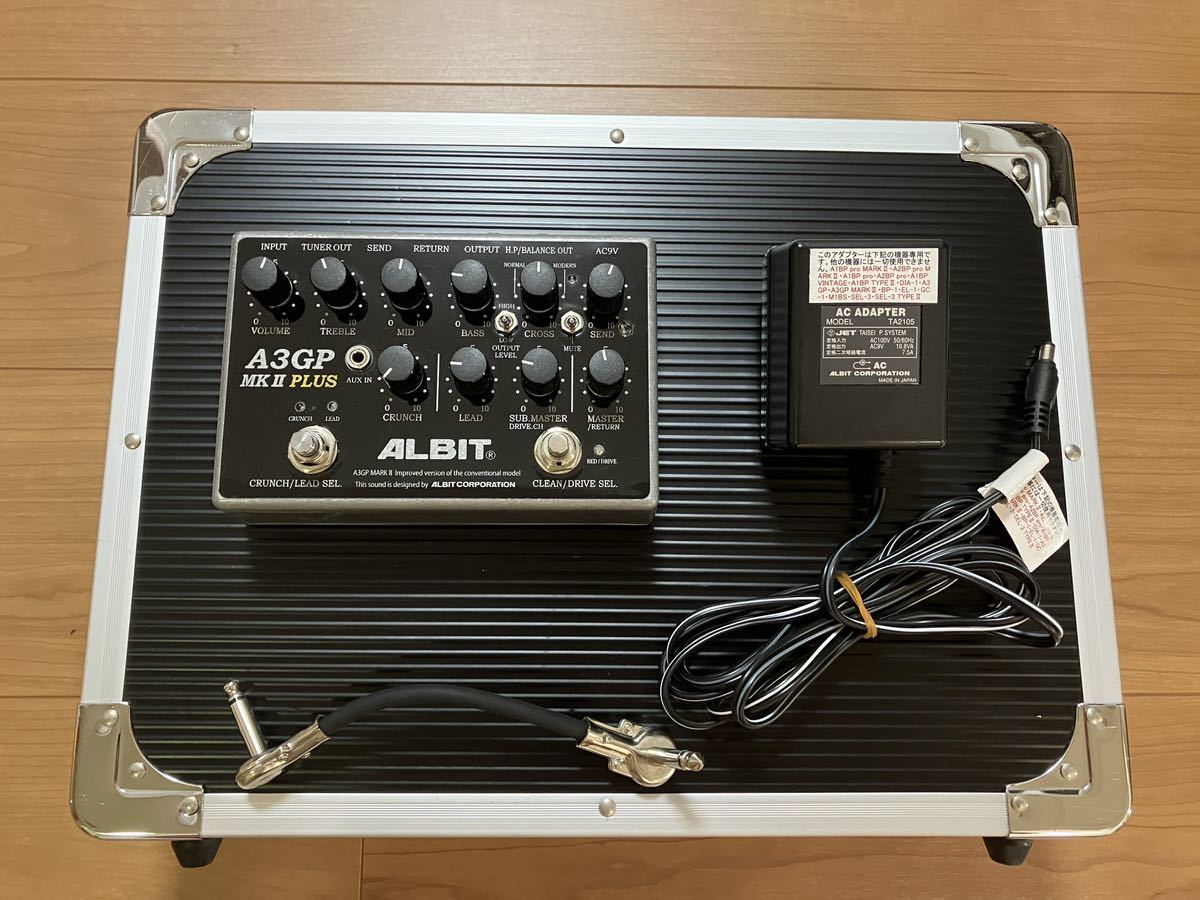 アルビット ALBIT A3GP mark2 plus 真空管プリアンプ ギター