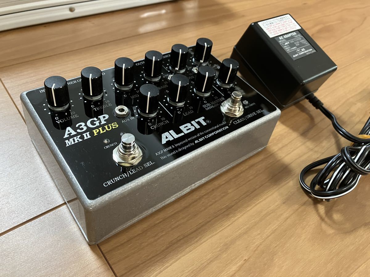 アルビット ALBIT A3GP mark2 plus 真空管プリアンプ ギター