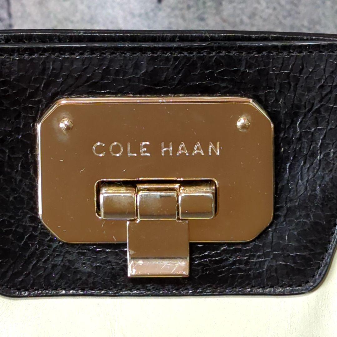 Cole Haan コールハーン トランク ハンドバッグ 2wayショルダーバック
