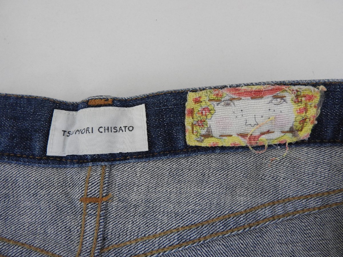 TSUMORI CHISATO Denim шорты 