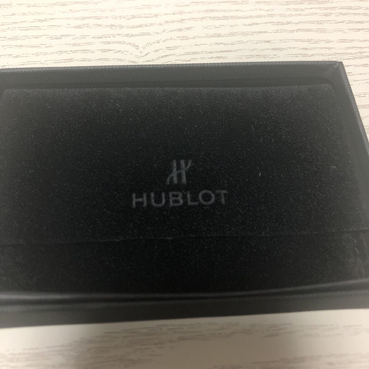 ウブロ 名刺入れ HUBLOT カード入れ 定期入れ ノベルティ ノベルティー　レザー　付属品　カードケース_画像2