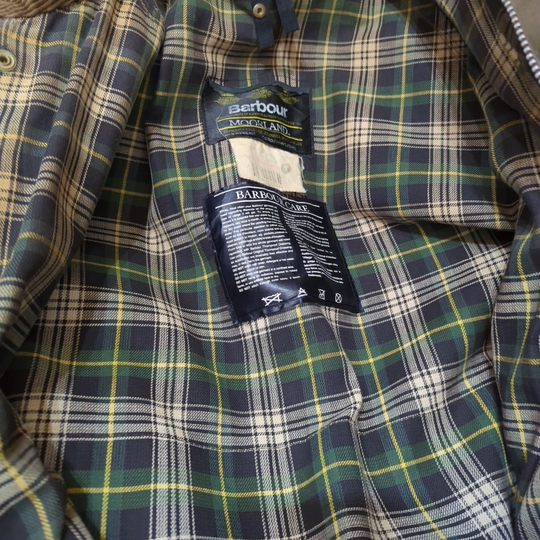 ヤフオク! - 98年製 バブアー Barbourムーアランド MOORL...