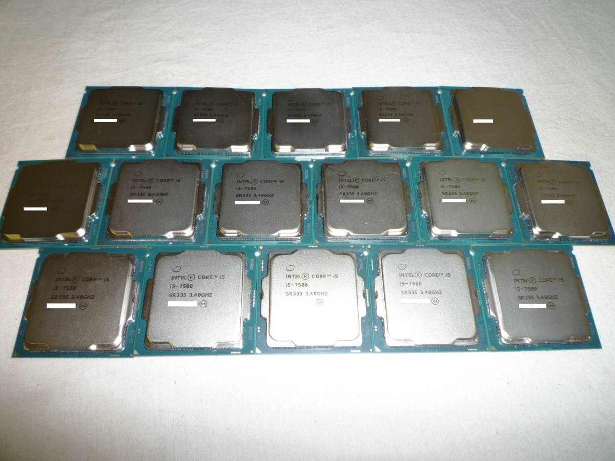 送料無料Intel Core i5-7500 計16個綺麗まとめて。 | JChere雅虎拍卖代购