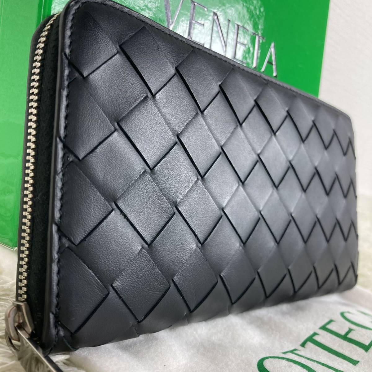 未使用級 入手困難】ボッテガヴェネタ BOTTEGA VENETA 長財布 イントレ