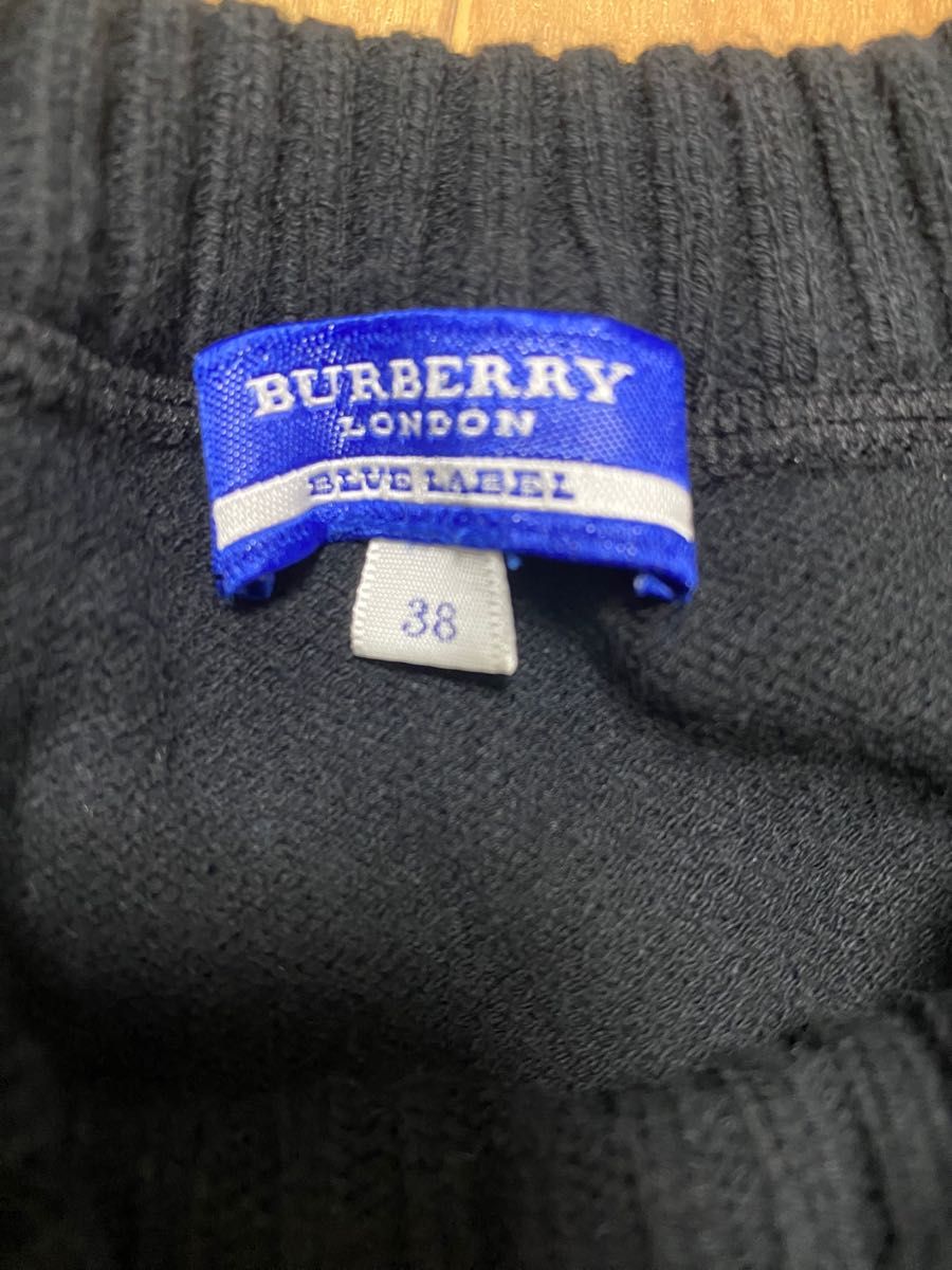 BURBERRY BLUE LABEL バーバリーブルーレーベルBURBERRY LONDON  半袖カットソー　黒　　38