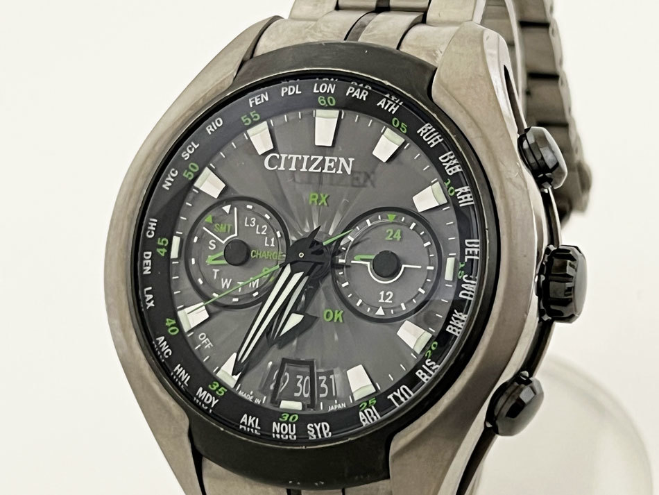 CITIZEN シチズン PROMASTER プロマスター SATELLITE WAVE サテライトウェーブ エコドライブ メンズウォッチ 腕時計 H909-S084857_画像1