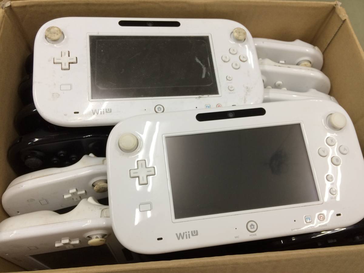 WiiU ゲームパッド Game Pad WUP-010 20台セット 動作未確認 ジャンク Wii U Nintendo【z3-122/0/0】 