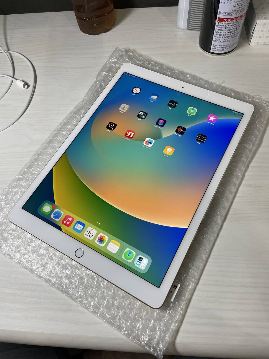 SIMフリーモデル 美品 iPad Pro ゴールド Wi-Fi+Cellular 128GB A1652