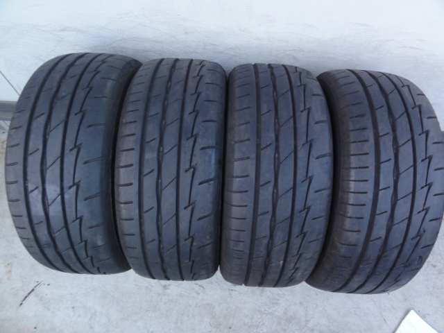 205 / 50R16普利司通POTENZA RE003 2017年第4期巴厘島山脈205/50/16 Potenza使用 <Br> 205/50R16 ブリジストン POTENZA RE003　2017年 4本 バリ山　205/50/16　ポテンザ　中古